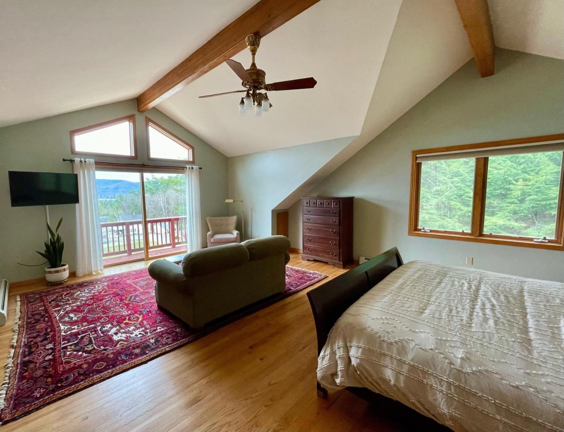 Hill View Motel And Cottages Lake George Oda fotoğraf