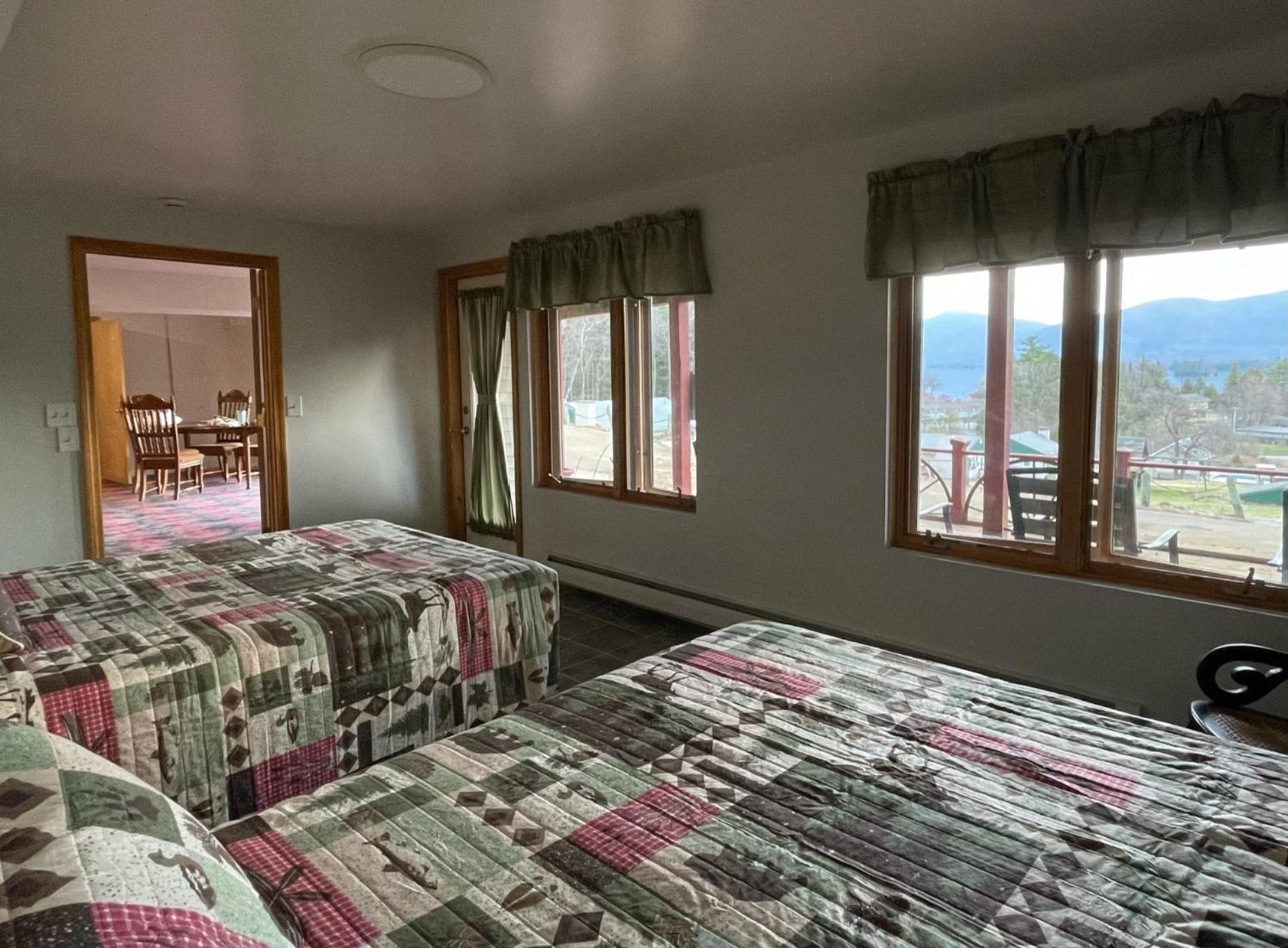 Hill View Motel And Cottages Lake George Oda fotoğraf